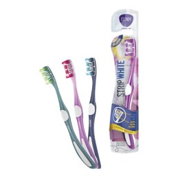 CLENDY SPAZZ. STRIP WHITE