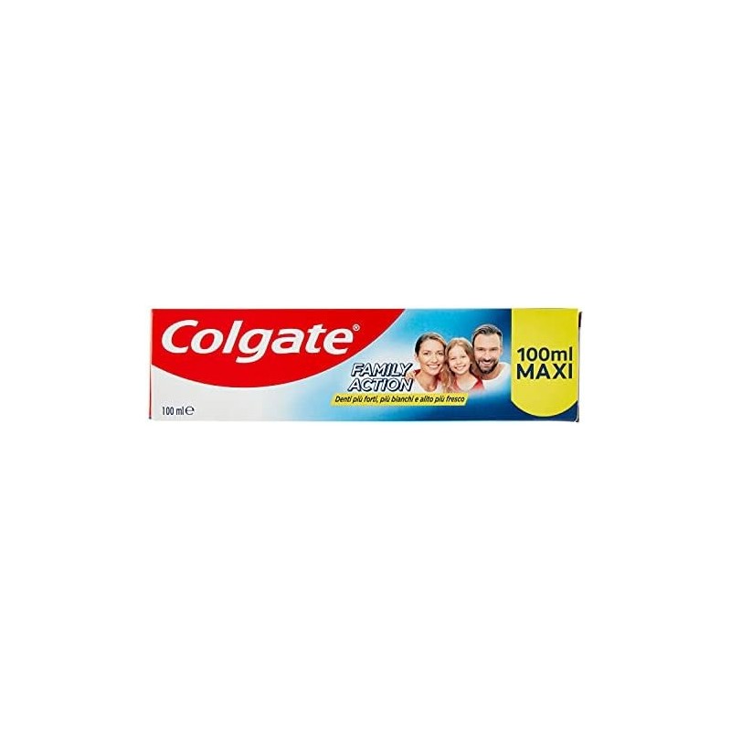 COLGATE DENTIFRICIO 100 ML FAMILY ACTION IMBALLI INTERI X 12