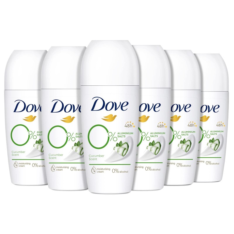 DOVE DEO ROLL-ON 50 ML CETRIOLO IMBALLI INTERI X 6