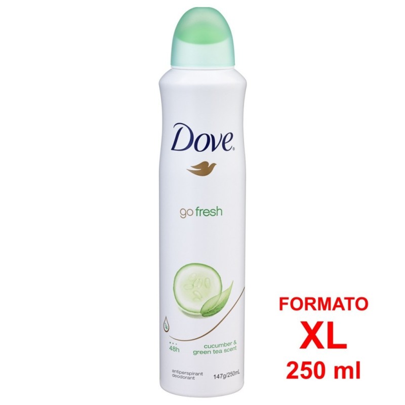 DOVE DEO SPRAY 250 ML CETRIOLO IM. IMBALLI INTERI X 6