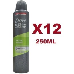DOVE DEO SPRAY 250ML MEN EXTRA FRESH IMBALLI INTERI X 6