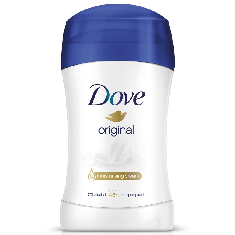 DOVE DEO STICK 40 ML ORIGINAL IMBALLI INTERI X 6
