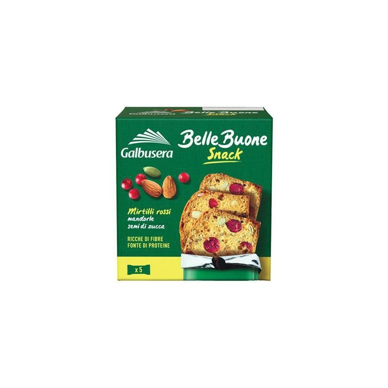 GALBUSERA GR.150 SNACK MIRTILLI ROSSI MANDORLE BELLEBUONE