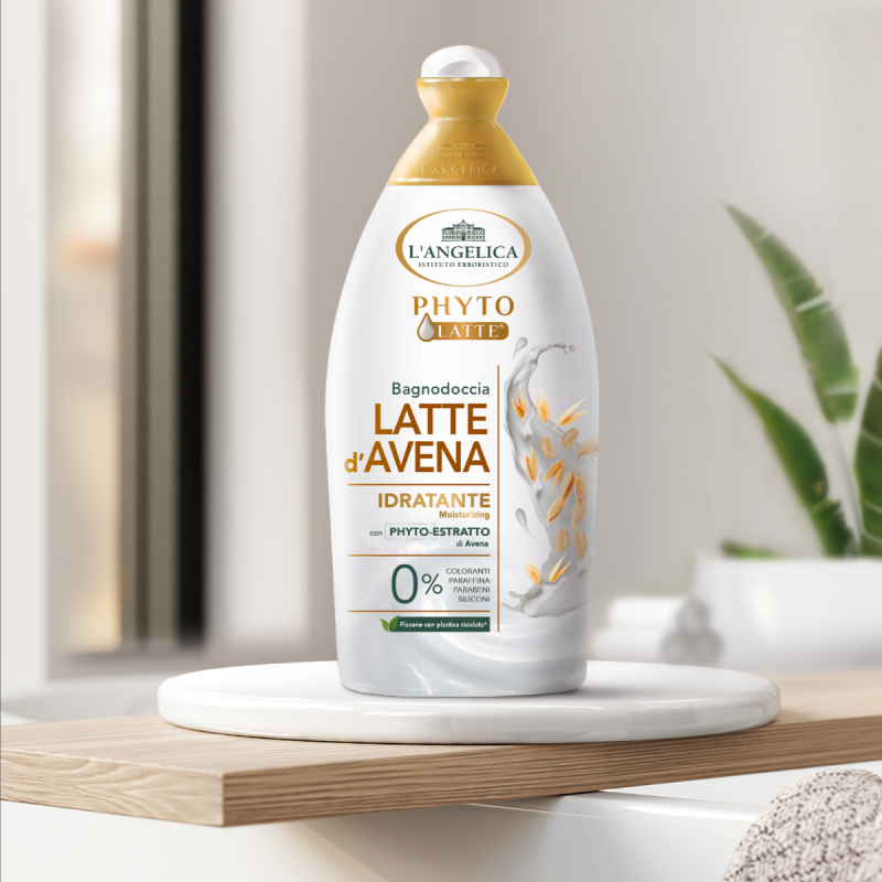 L'ANGELICA BAGNODOCCIA 500 ML LATTE D'AVENA IMBALLI INTERI X 12