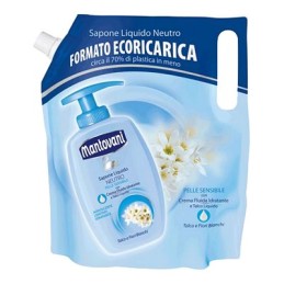 MANTOVANI SAPONE LIQUIDO TALCO/FIORI BIANCHI ML750
