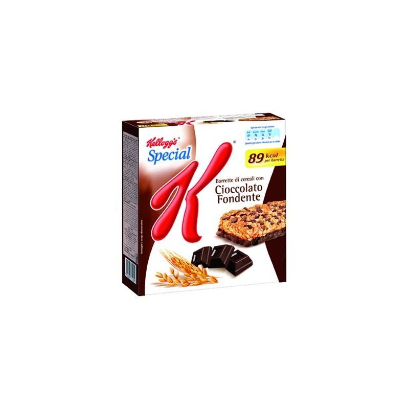 KELLOGG'S SP.K BARRETTE X 6 CIOCCOLATO FONDENTE