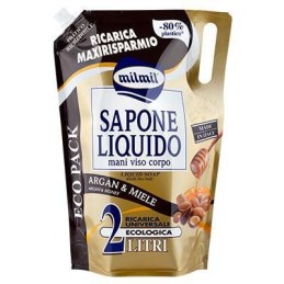 MILMIL SAPONE LIQ.BUSTA 2LT ARGAN