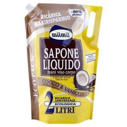 MILMIL SAPONE LIQ.BUSTA 2LT COCCO