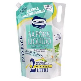 MILMIL SAPONE LIQ.BUSTA 2LT MUSCHIO