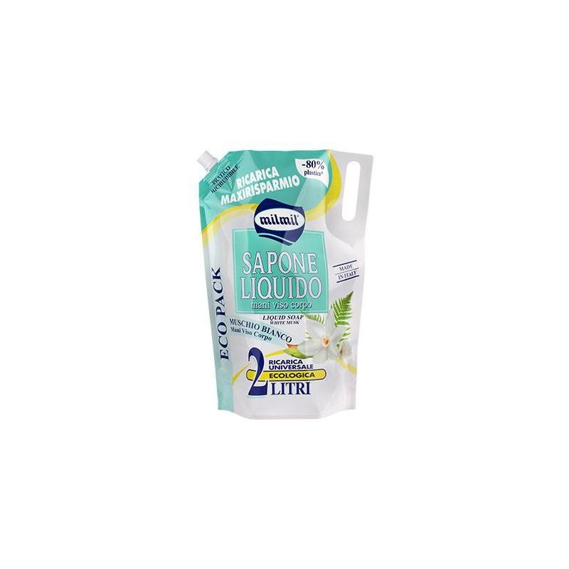 MILMIL SAPONE LIQ.BUSTA 2LT MUSCHIO