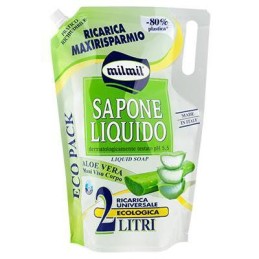 MILMIL SAPONE LIQUIDO BUSTA LT.2 ALOE