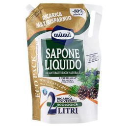 MILMIL SAPONE LIQUIDO BUSTA LT.2 PINO & GIN
