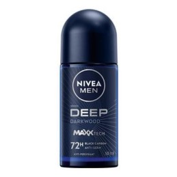 NIVEA DEO ROLL ON MEN DEEP SUPERBLACK ML.50