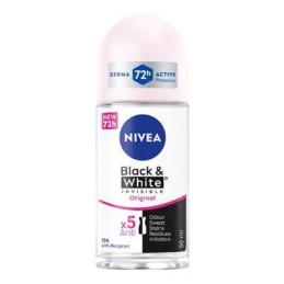 NIVEA DEO ROLL-ON BLACK & WHITE  DONNA 50 ML IMBALLI INTERI X 6