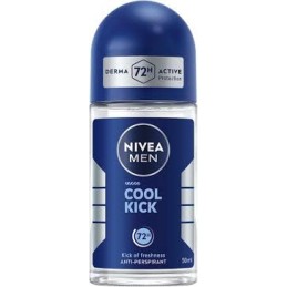 NIVEA DEO ROLL-ON MEN COOL KICK 50 ML IMBALLI INTERI X 6