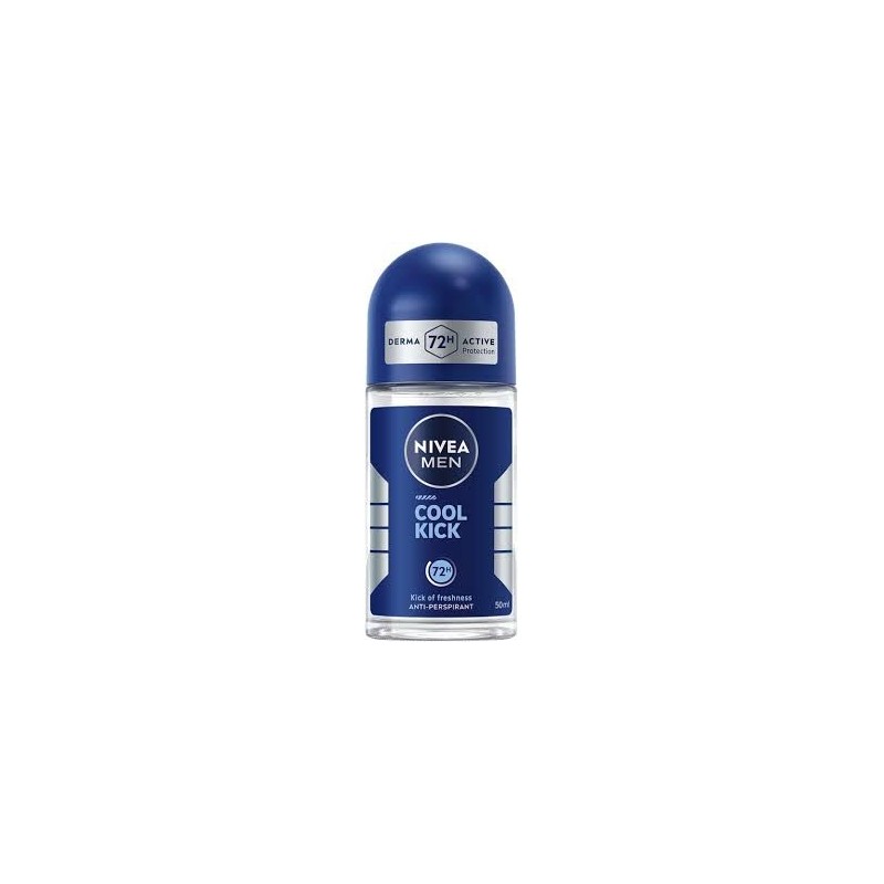 NIVEA DEO ROLL-ON MEN COOL KICK 50 ML IMBALLI INTERI X 6