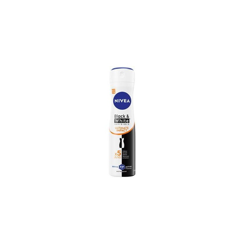 NIVEA DEO SPRAY BLACK&WHITE ML.150 ULTIMATE IMPACT
