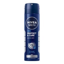 NIVEA DEO SPRAY PROTECT E CARE UOMO  200 ML IMBALLI INTERI X 6