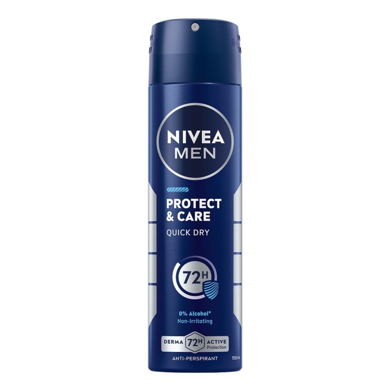 NIVEA DEO SPRAY PROTECT E CARE UOMO  200 ML IMBALLI INTERI X 6