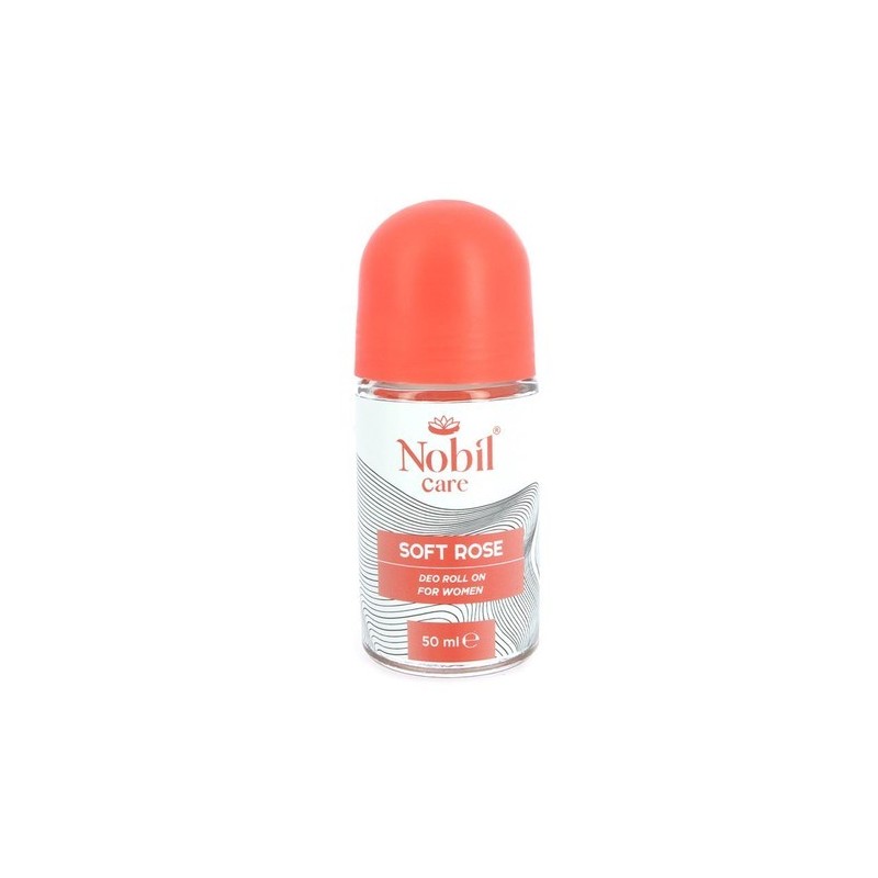 NOBIL CARE DEO ROLL-ON SOFT ROSE   50 ML IMBALLI INTERI X 6