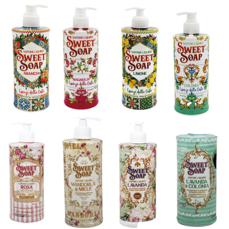 SWEETSOAP SAP.LIQ. DISPENSER 500 ML COLONIA IMBALLI INTERI X 12