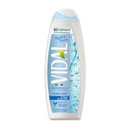 VIDAL BAGNO SCHIUMA 500 ML HYDRA PURE IMBALLI INTERI X 12