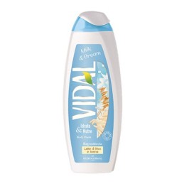 VIDAL BAGNO SCHIUMA 500 ML MILK&CREAM IMBALLI INTERI X 12