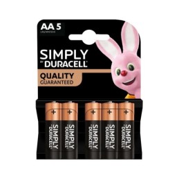 DURACELL SIMPLY STILO AA 5PZ IMBALLI INTERI X 20