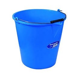 FATIGATI SECCHIO PLAST. POLITILENA MANICO METALLO 10LT  IMBALLI INTERI X 6