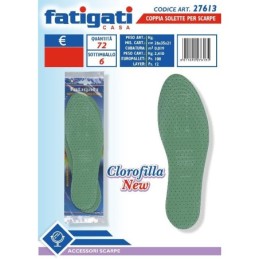 FATIGATI SOLETTE PER SCARPE CLOROFILLA IMBALLI INTERI X 12