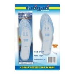 FATIGATI SOLETTE PER SCARPE FELTRO IMBALLI INTERI X 12