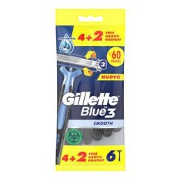 GILLETTE RASOI BLUE 3 U&G X4+2