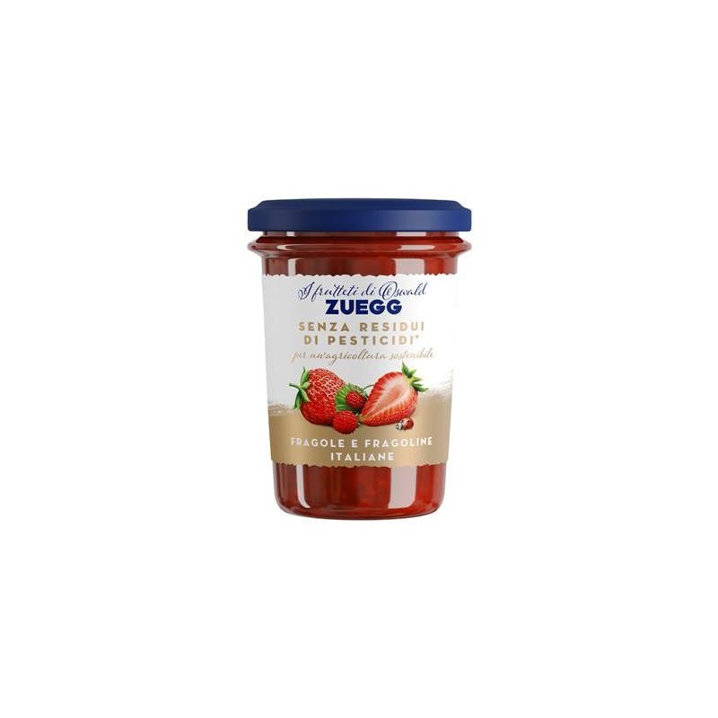 ZUEGG CONFETTURA GR.230 FRAGOLE E FRAGOLINE DI BOSCO