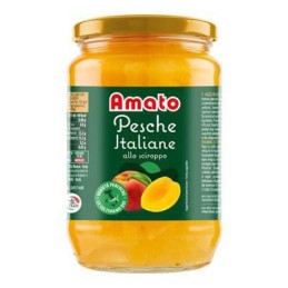 AMATO PESCHE SCIROPPATE ML720VASO VETRO