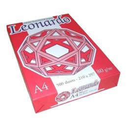 LEONARDO CARTA COPY A4 BIANCA