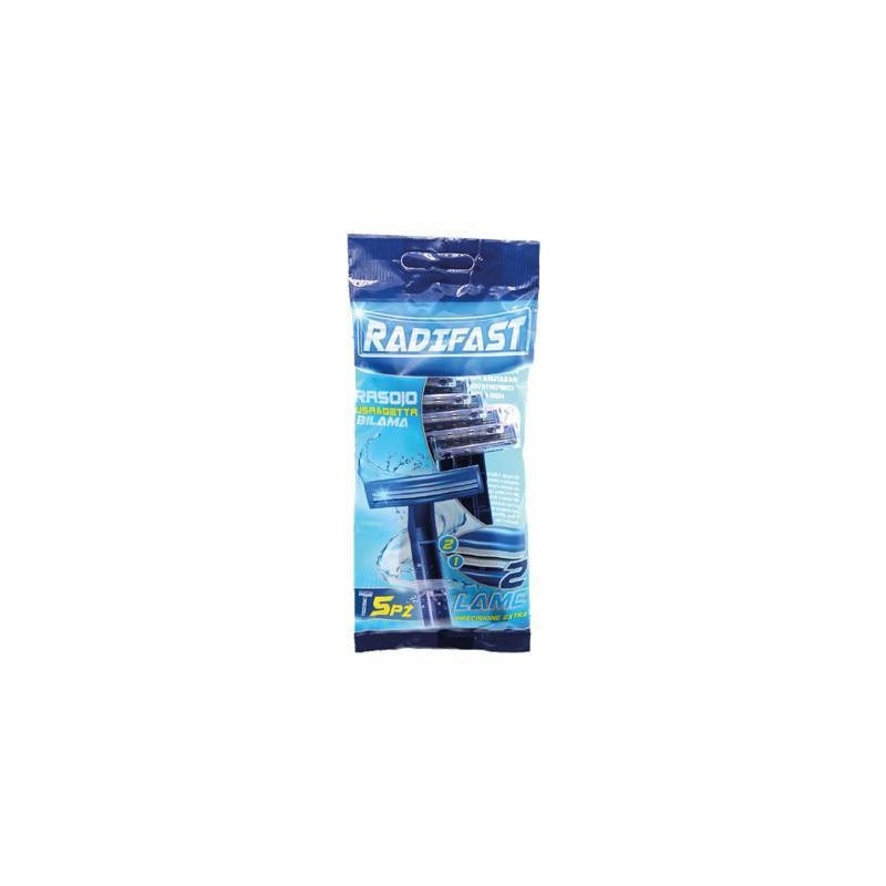RADIFAST RASOIO 2 LAME X 5 PZ