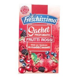 SACCHETTI PROFUMATI ARMADI FRUTTI ROSSI