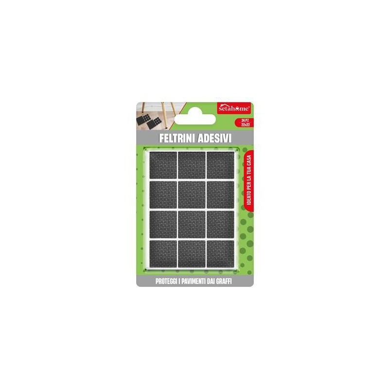 SETAHOME FELTRINI QUADRATRI MM.22X22 X 24 PZ