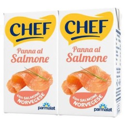 CHEF PANNA 2X125ML SALMONE