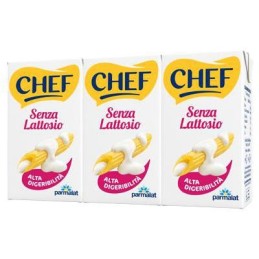 CHEF PANNA 3 X 125ML  SENZA LATTOSIO