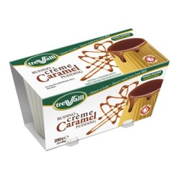 TREVALLI BUDINO 2 X 100GR CREME CARAMEL