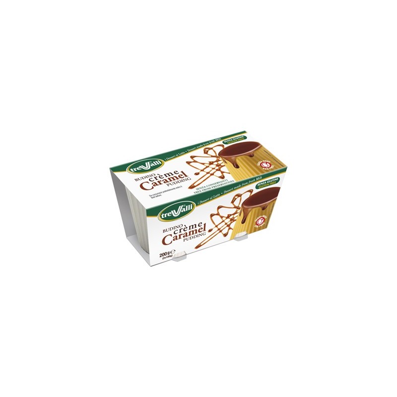 TREVALLI BUDINO 2 X 100GR CREME CARAMEL