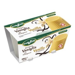 TREVALLI BUDINO 2 X 100GR VANIGLIA