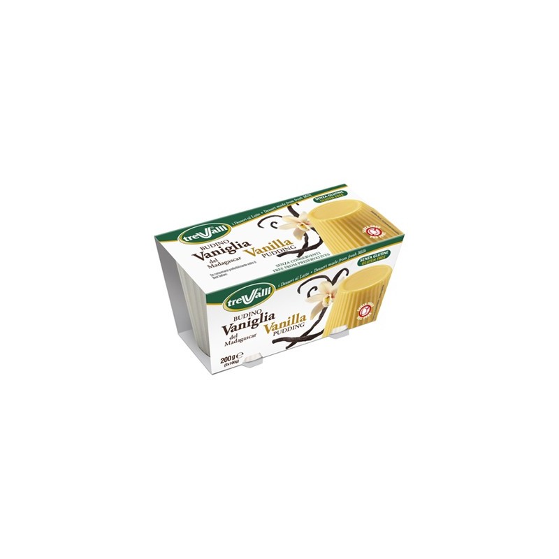 TREVALLI BUDINO 2 X 100GR VANIGLIA