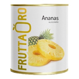 FRUTTA ORO ANANAS SCIROP. 850GR