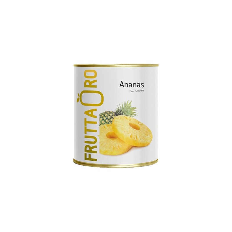 FRUTTA ORO ANANAS SCIROP. 850GR