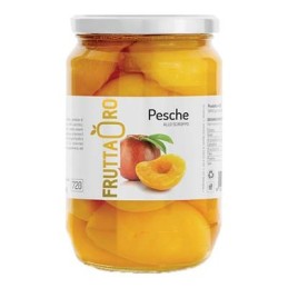 FRUTTA ORO PESCHE SCIROPPATE 680ML