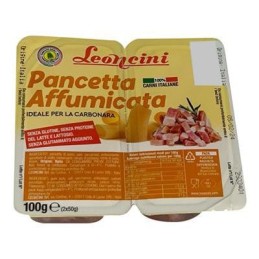 LEONCINI PANCETTA CUBETTI AFFUMICATA 100 GR