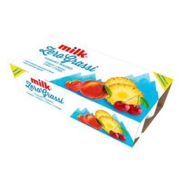 MILK YOGURT 125X8 ZERO GRASSI