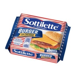 SOTTILETTE BURGHER CHEDDAR 185 GR